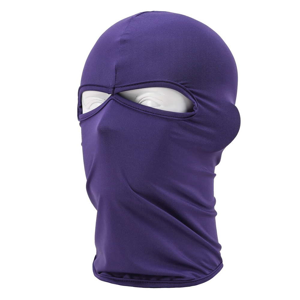 purple summer anti-UV cycling balaclava, motorcycle full face mask wholesale