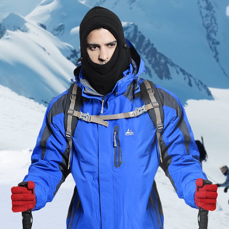 winter fleece balaclava hood face ski mask