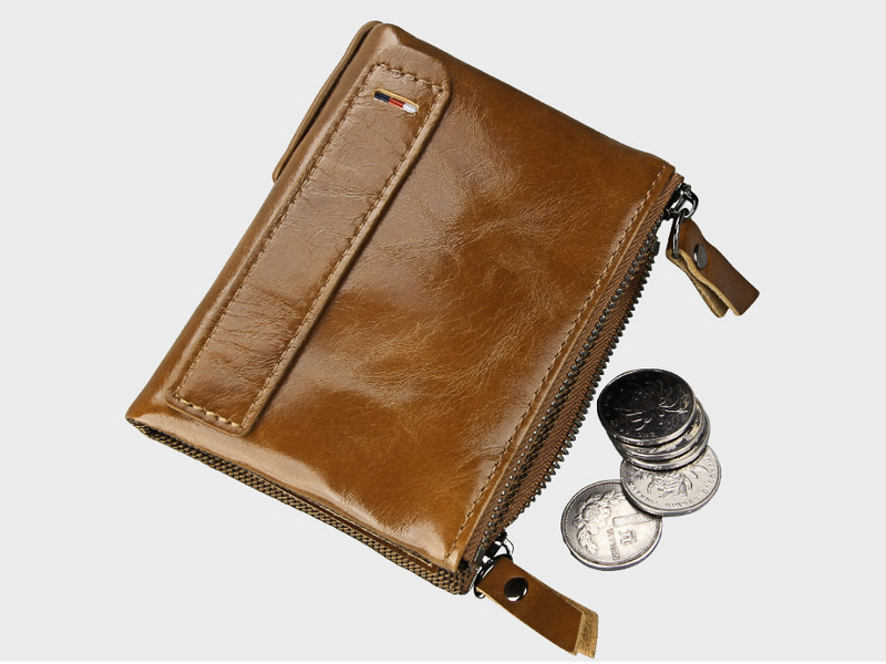 glossy brown bifold genuine cowhide leather wallet, retro vintage rfid blocking wholesale glossy brown bifold genuine cowhide leather wallet, retro vintage rfid blocking wholesale