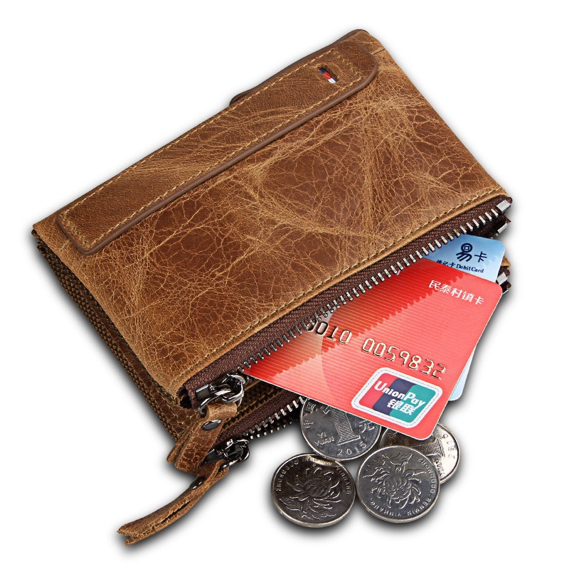 bifold genuine cowhide leather wallet, retro vintage rfid blocking wholesale bifold genuine cowhide leather wallet, retro vintage rfid blocking wholesale