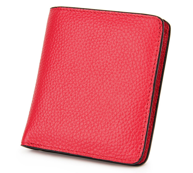 red small genuine leather wallet lady women rfid wholesale red small genuine leather wallet lady women rfid wholesale