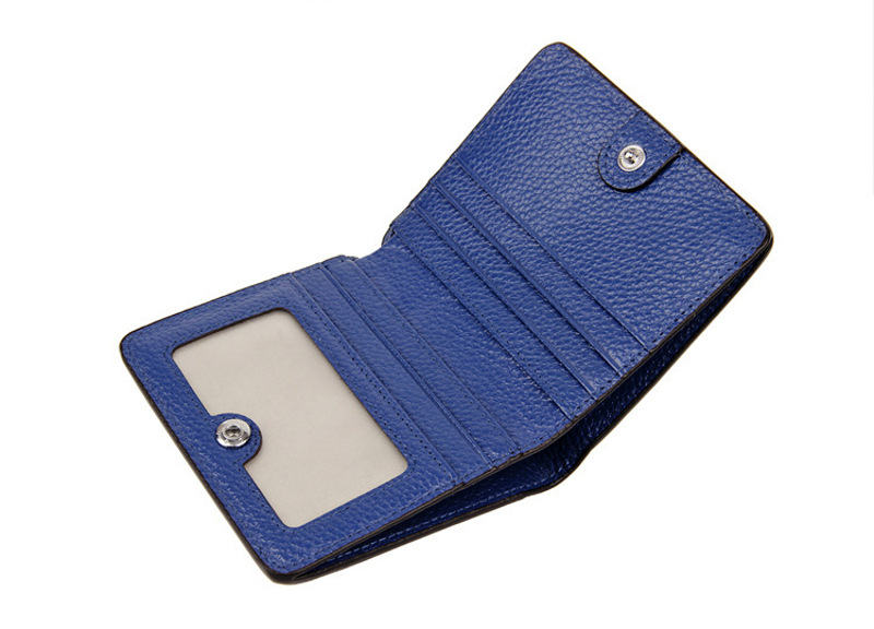 blue small genuine leather wallet lady women rfid wholesale blue small genuine leather wallet lady women rfid wholesale