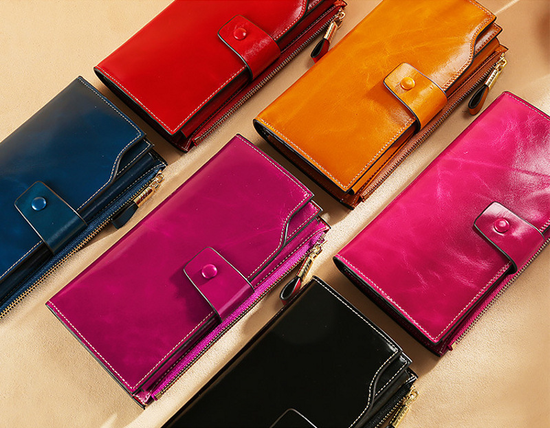 lady women genuine leather clutch wallet rfid blocking wholesale lady women genuine leather clutch wallet rfid blocking wholesale