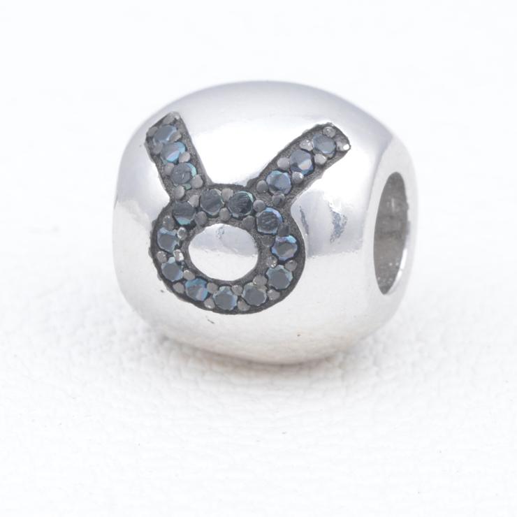 Taurus Sterling Silver Charms