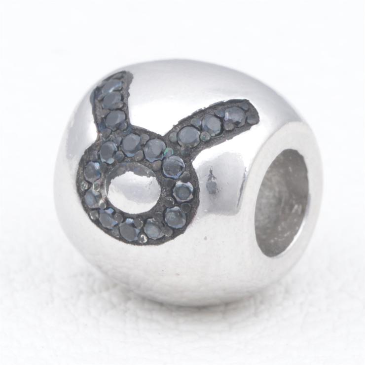 Taurus Sterling Silver Charms