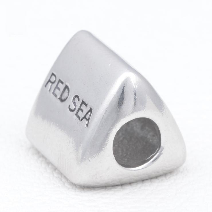 Custom Triangular Bar Silver Charms