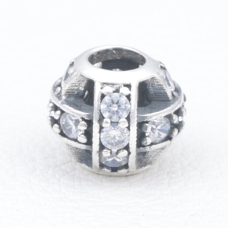 Sterling Silver Hollow Ball Charms
