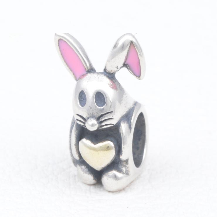 Rabbit Sterling Silver Charms