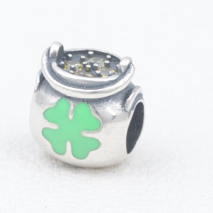 Lucky Pot Sterling Silver Charms