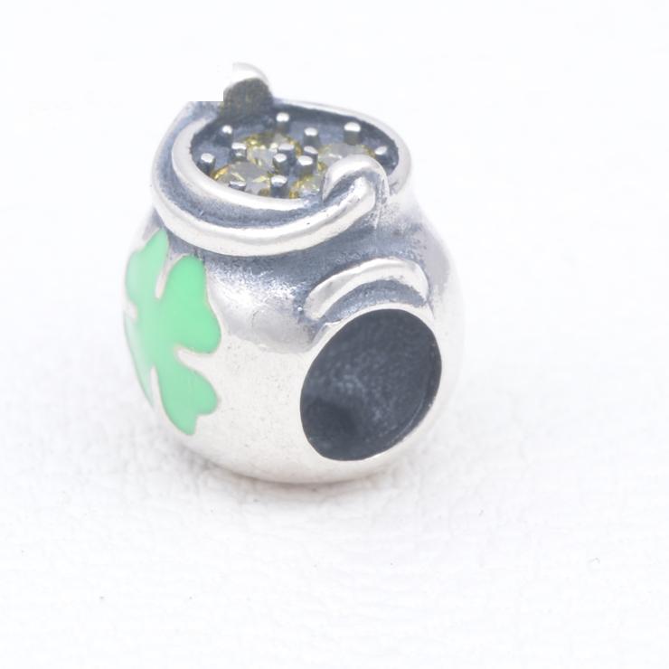 Lucky Pot Sterling Silver Charms