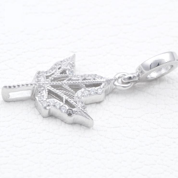 Sterling Silver Maple Leaf Pendant Charms