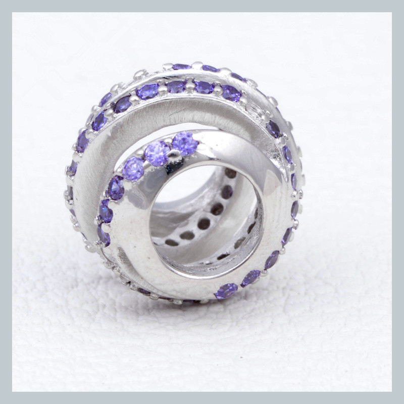 Spiral Sterling Silver Charms