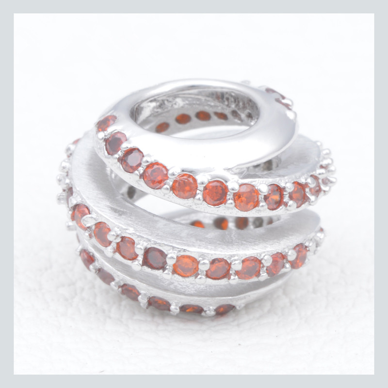 Spiral Sterling Silver Charms