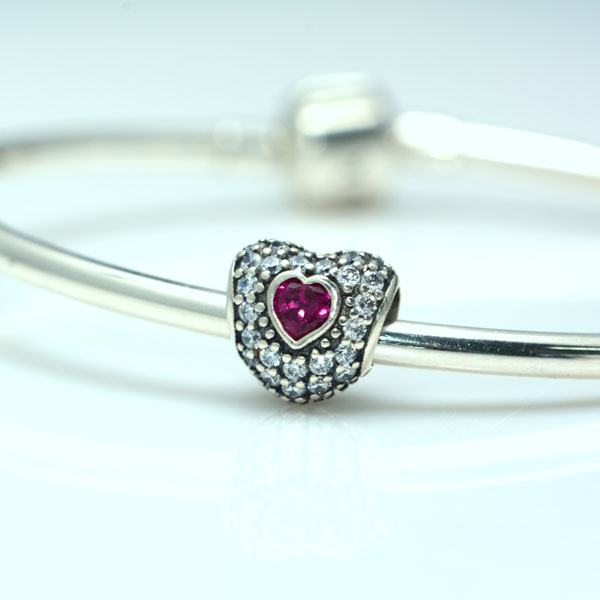 Heart Sterling Silver Charms