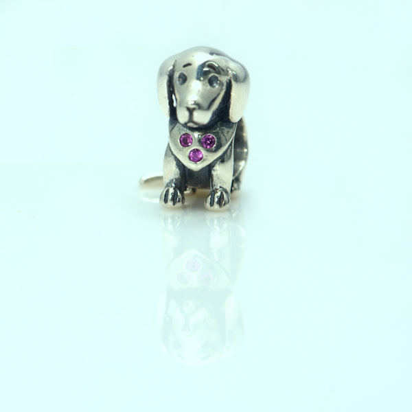 Dalmatians Puppy Sterling Silver Charms