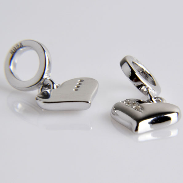 Heart Sterling Silver Charms