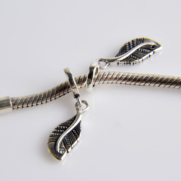 Leaf Sterling Silver Charms