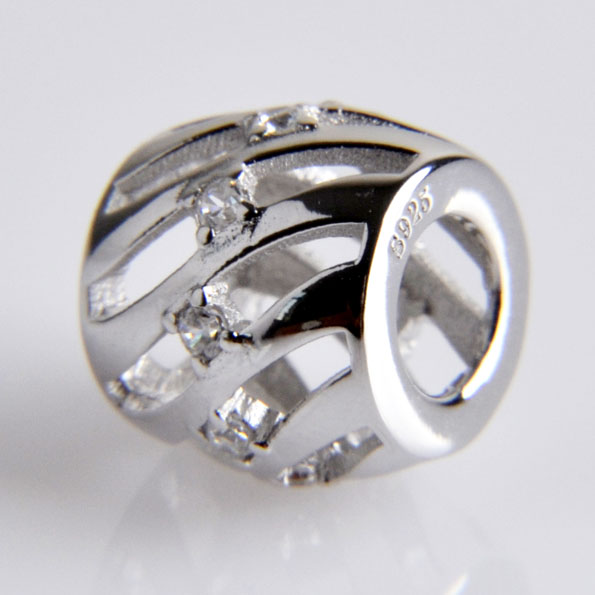 Distortion Sterling Silver Charms