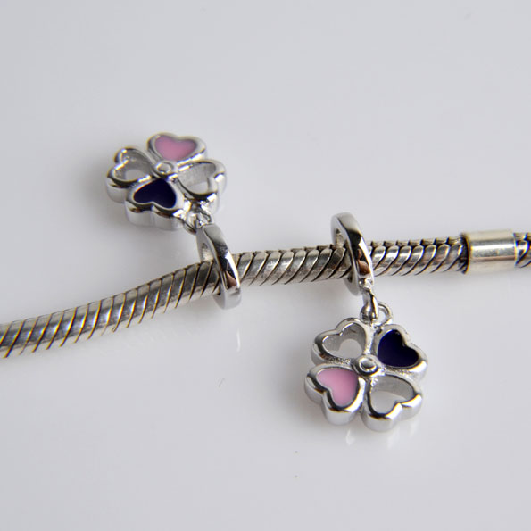 Sterling Silver Clover Charms