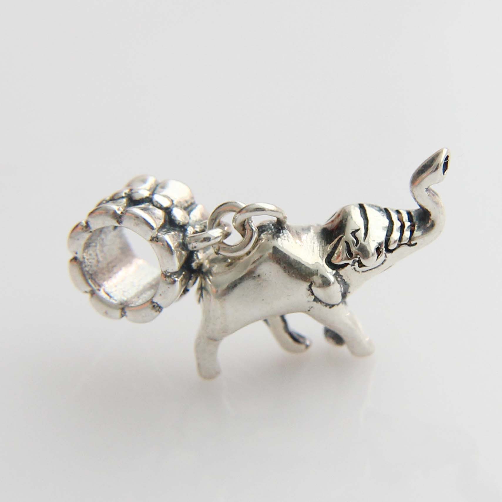 Sterling Silver Elephant Charms