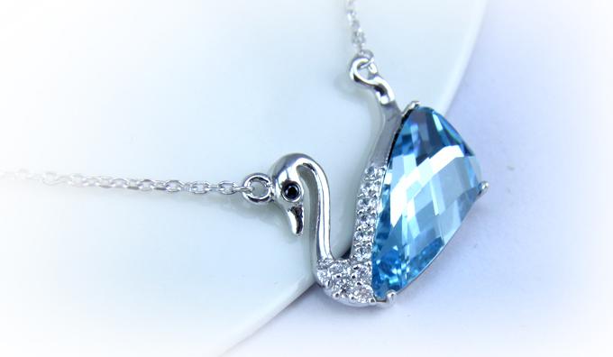 silver necklaces