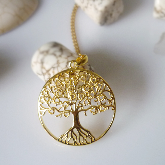 Tree Of Life Necklace Sterling Silver Necklace