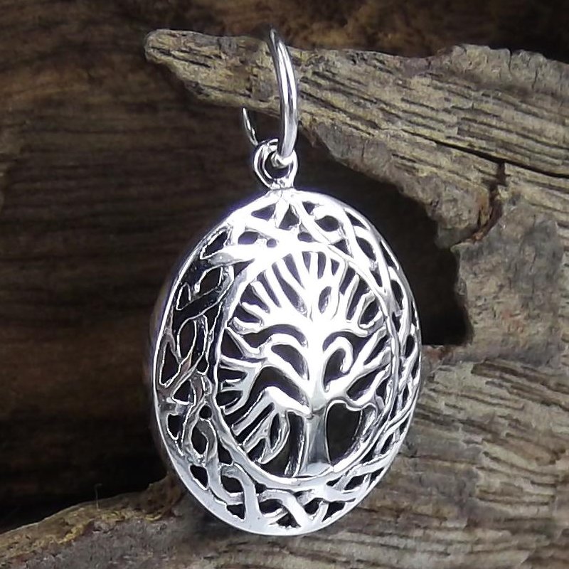 Tree of Life Silver Pendant