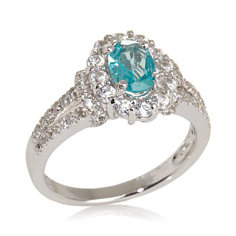 Sterling Silver Ring With Stones