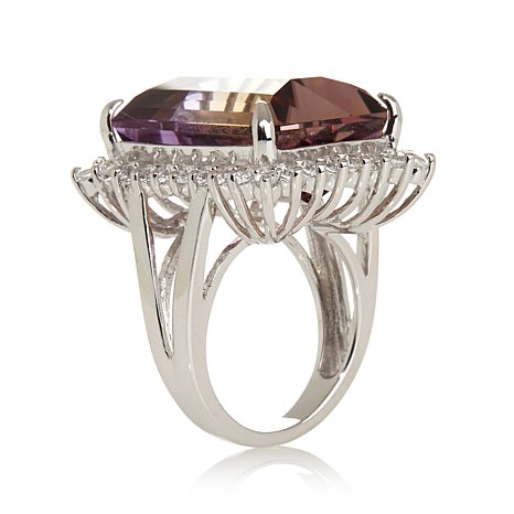 Sterling Silver Ring With Gemstone