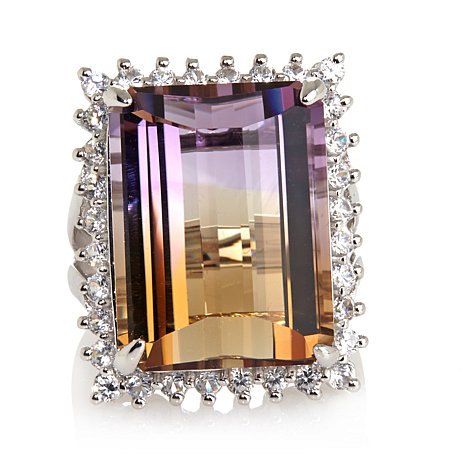 Sterling Silver Ring With Gemstone
