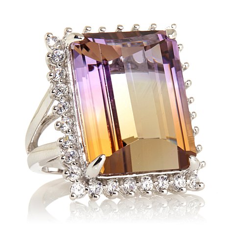 Sterling Silver Ring With Gemstone