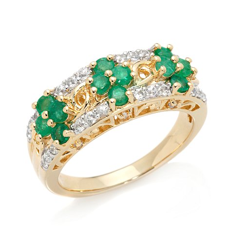 Sterling Silver Ring With Zircon Stones