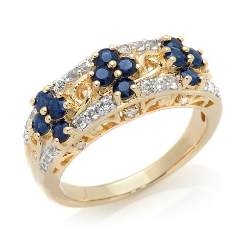Sterling Silver Ring With Zircon Stones