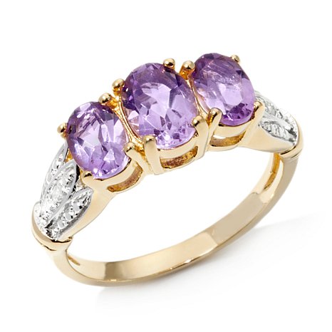 Genuine 925 Sterling Silver Ring With Cubic Zirconia Stones