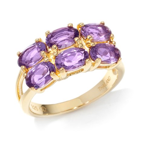 Genuine 925 Sterling Silver Ring With Cubic Zirconia Stones