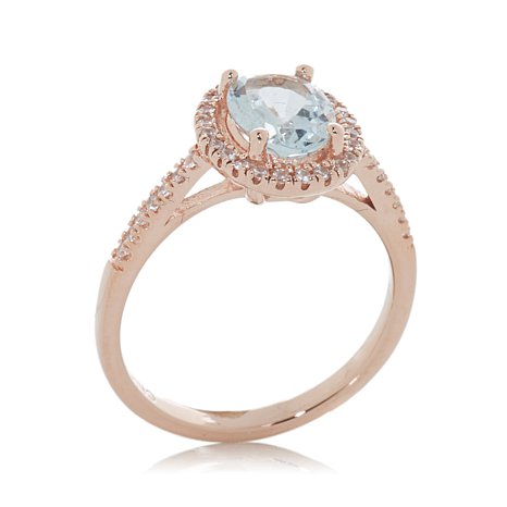 Genuine Sterling Silver Ring With Cubic Zirconia Stones