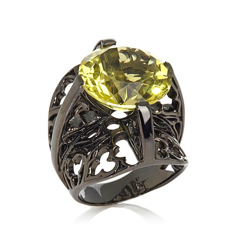 Genuine Sterling Silver Ring With Cubic Zirconia Stones