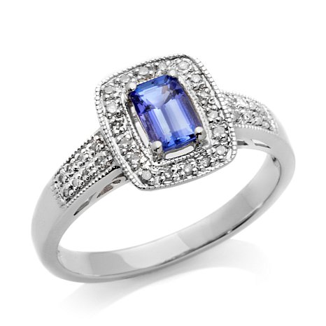 Real 925 Sterling Silver Ring With Cubic Zirconia Stone