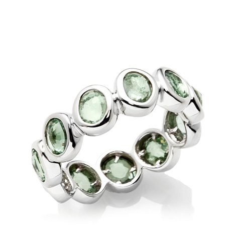 Real Sterling Silver Ring With Cubic Zirconia Stones