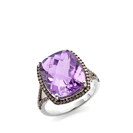 Real Sterling Silver Ring With Cubic Zirconia Stones