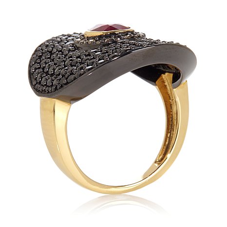 Real Sterling Silver Ring With Cubic Zirconia Stones