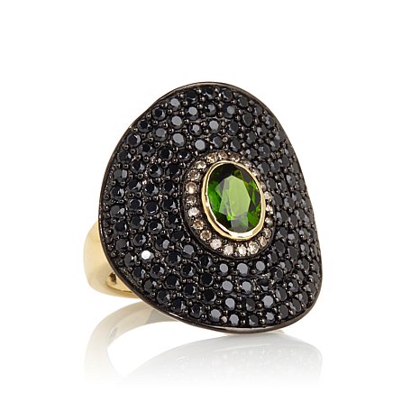 Real Sterling Silver Ring With Cubic Zirconia Stones