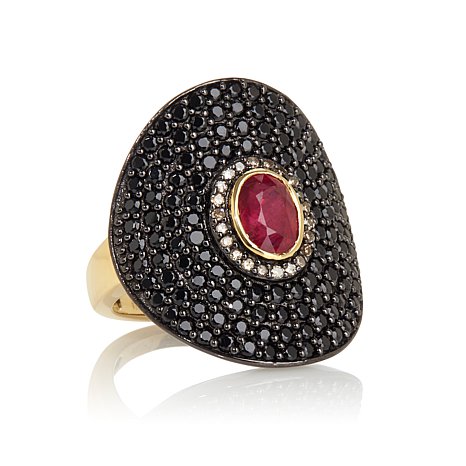 Real Sterling Silver Ring With Cubic Zirconia Stones