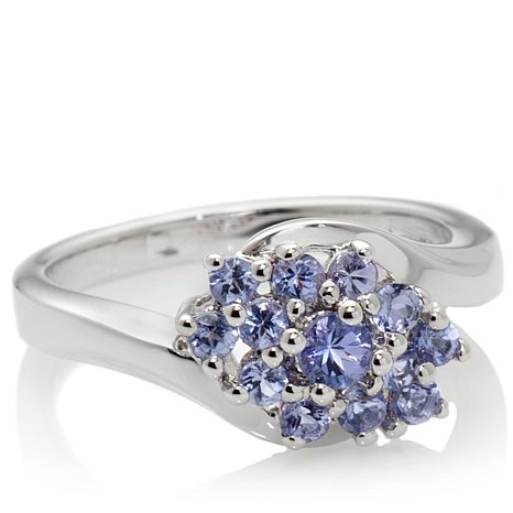Real 925 Sterling Silver Ring With Cubic Zirconia Stones