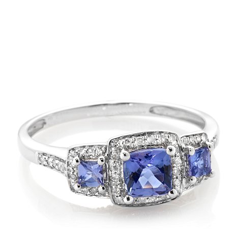 Real 925 Sterling Silver Ring With Cubic Zirconia Stones