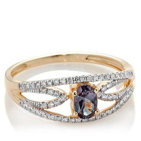 Real Sterling Silver Ring With Cubic Zirconia Stones