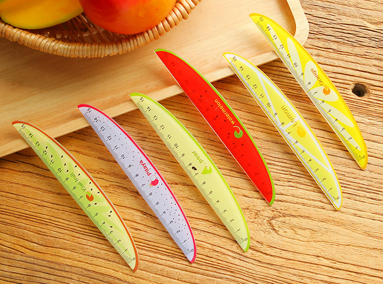 fruit plastic ruler wholesale