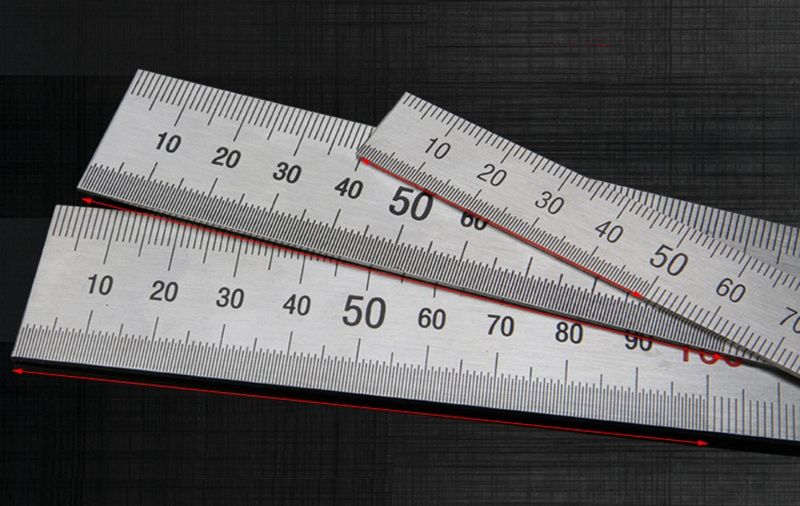 stainless steel ruler mm metal wholesale