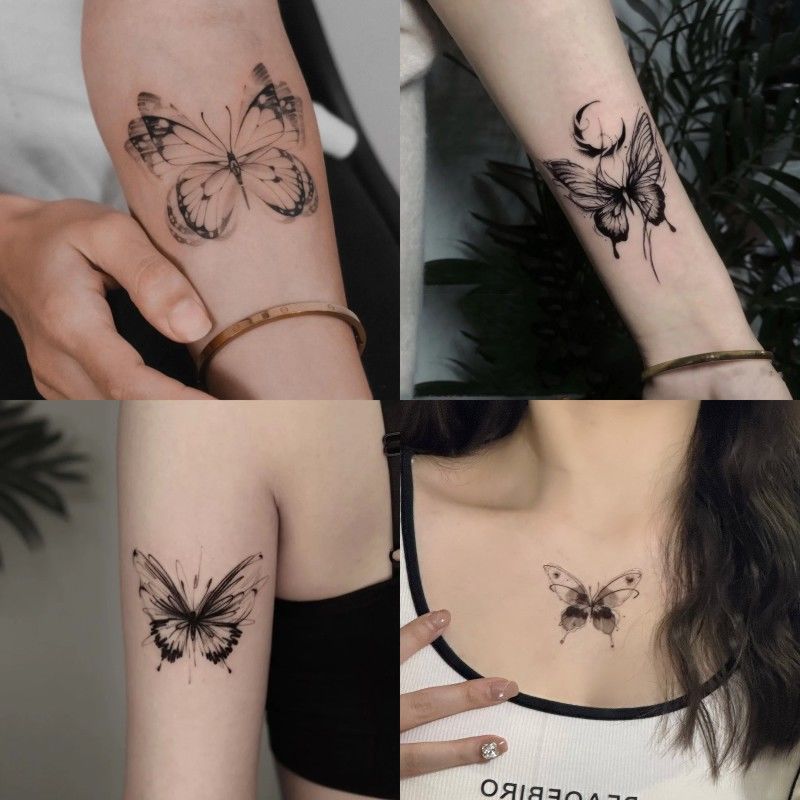 butterfly temporary tattoo sticker butterfly temporary tattoo sticker