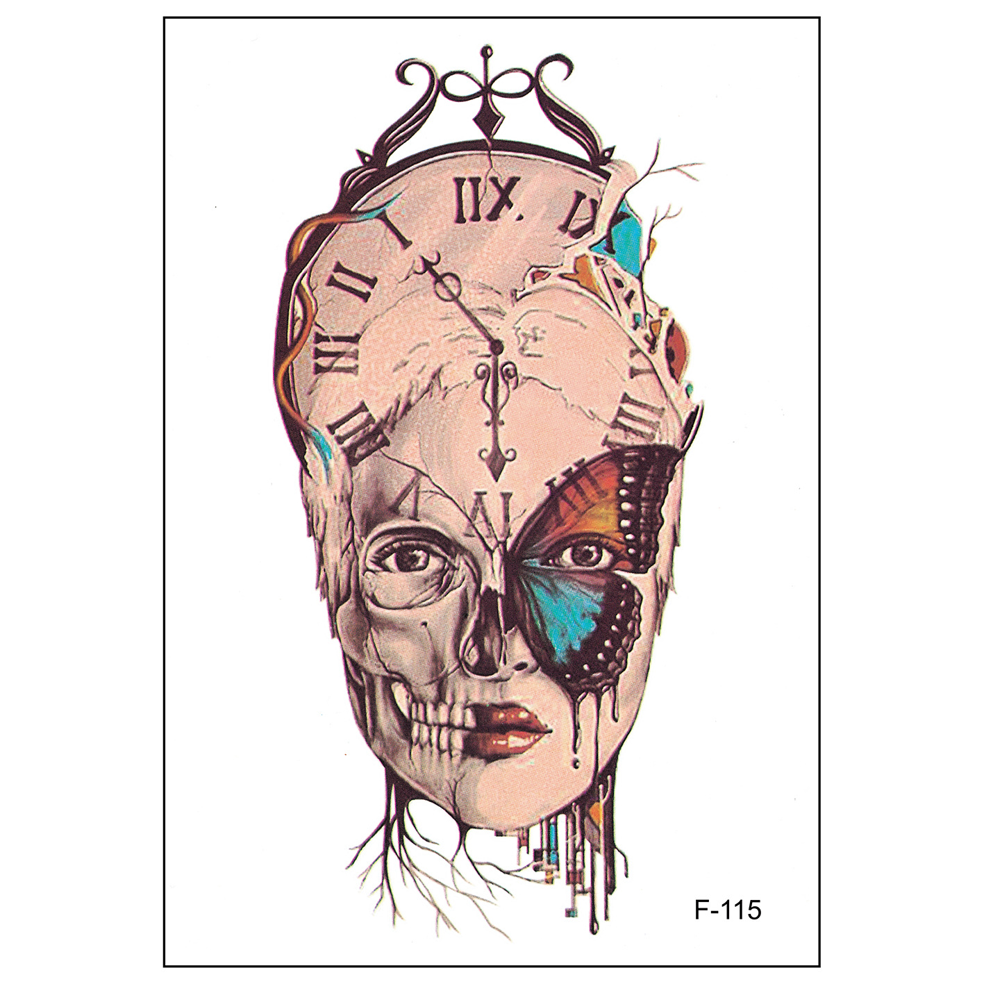 large temporary tattoo sticker fake adult half arm look real large temporary tattoo sticker fake adult half arm look real